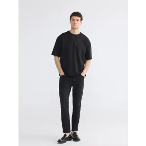 LCW Jeans Siyah 750 Slim Fit Erkek Jean Pantolon