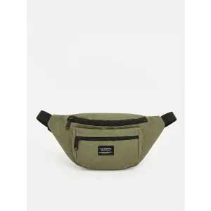 LCW ACCESSORIES Haki Çift Fermuarlı Erkek Bel Çantası
