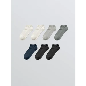 LCW ACCESSORIES Karışık Erkek Bambu Sneaker Çorap 7li