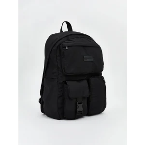 LCW ACCESSORIES Siyah Çok Bölmeli Erkek Sırt Çantası