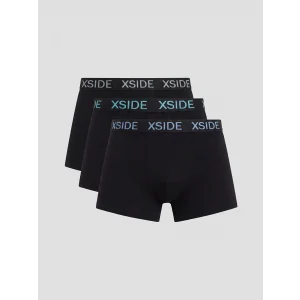 LC WAIKIKI Siyah Pamuklu Esnek Erkek Boxer 3lü