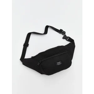 LCW ACCESSORIES Siyah Çift Fermuarlı Erkek Bel Çantası
