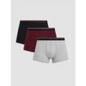 LC WAIKIKI Siyah Standart Kalıp Erkek Boxer 3lü