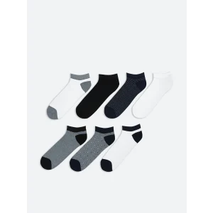 LCW ACCESSORIES Karışık Desenli Erkek Patik Çorap 7li