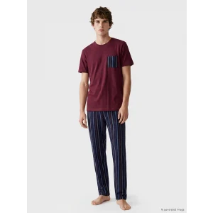 LC WAIKIKI Lacivert Regular Fit Erkek Pijama Takım