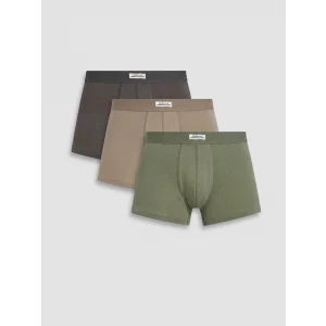 LC WAIKIKI Gri Pamuklu Esnek 3lü Erkek Boxer