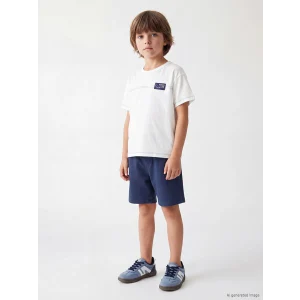LCW Kids Beyaz Baskılı Erkek Çocuk Takım