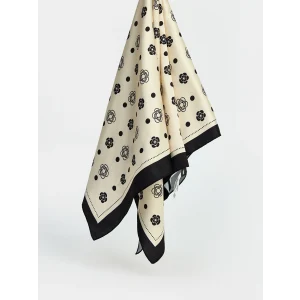 LCW ACCESSORIES Siyah Desenli Kadın Bandana
