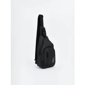 LCW ACCESSORIES Siyah Çift Bölmeli Erkek Göğüs Çantası
