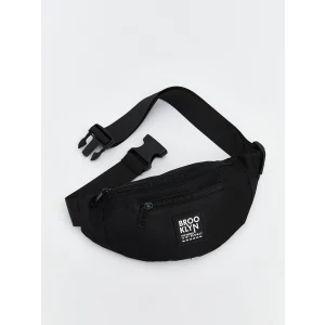 LCW ACCESSORIES Siyah Baskılı Erkek Çocuk Göğüs Çantası