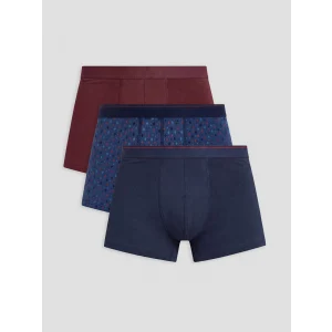 LC WAIKIKI Lacivert Pamuklu Esnek Erkek Boxer 3lü