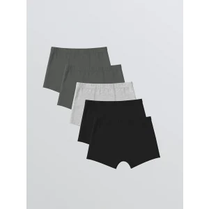 LCW Kids Siyah Erkek Çocuk Boxer 5li
