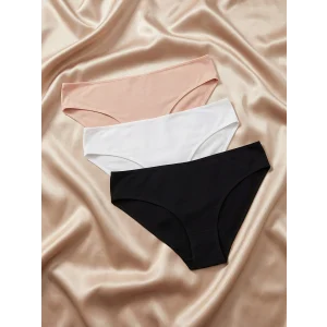 LCW DREAM Pembe Düz Bikini Külot 3lü