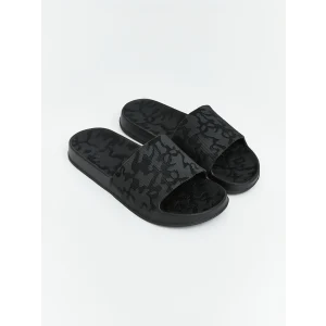 LCW STEPS Siyah Desenli Erkek Terlik