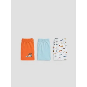 LCW Kids Beyaz Erkek Çocuk Boxer 3lü
