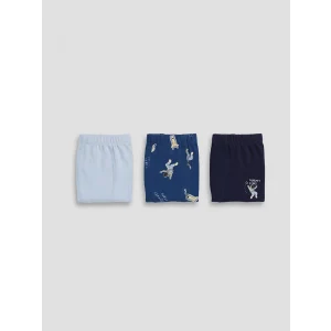 LCW Kids Lacivert Erkek Çocuk 3lü Boxer
