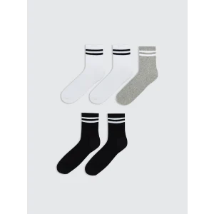 LCW ACCESSORIES Karışık Çizgili Erkek Soket Çorap 5li