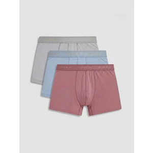 LC WAIKIKI Mavi Pamuklu Esnek Erkek Boxer 3lü