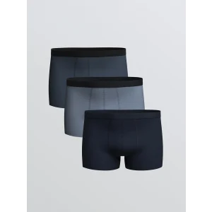 LC WAIKIKI İndigo Loose Fit Pamuklu Esnek Erkek Boxer 3lü