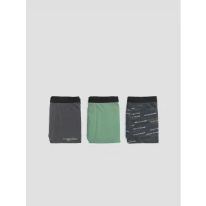LCW Kids Gri Erkek Çocuk Boxer 3lü