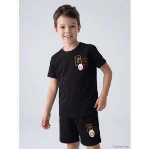 LCW Kids Siyah Galatasaray Baskılı Erkek Çocuk Takım
