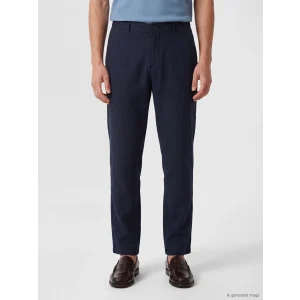LCW Vision Lacivert Regular Fit Keten Karışımlı Erkek Pantolon