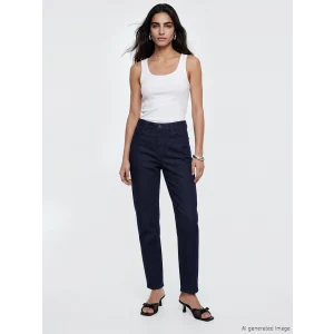 LCW Grace Mavi Straight Fit Kadın Jean Pantolon