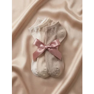 LCW DREAM Ekru Kadın Bambu Patik Çorap 5li