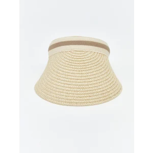LCW ACCESSORIES Bej Kadın Vizör Şapka