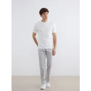 LCWAIKIKI Classic Gri Regular Fit Gabardin Erkek Chino Pantolon