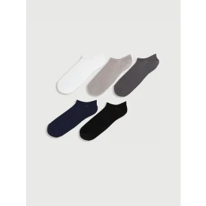 LCW ACCESSORIES Karışık Erkek Bambu Sneaker Çorap 5li