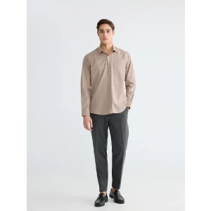 LCWAIKIKI Classic Antrasit Dar Kalıp Erkek Chino Pantolon