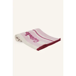 Defacto H0499AXPN1 Pembe Desenli Pamuklu Pembe Plaj Havlusu