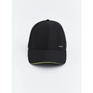 LCW ACCESSORIES Siyah Nakışlı Erkek Kep Şapka