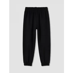 LCW Kids Siyah Kız Çocuk Jogger Eşofman Altı