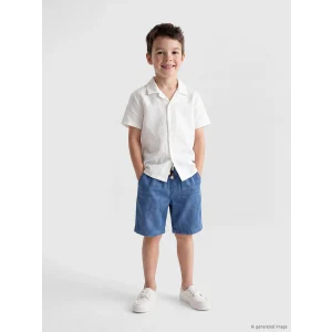 LCW Kids Mavi Erkek Çocuk Jean Şort