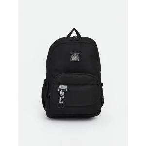 LCW ACCESSORIES Siyah Fermuarlı Erkek Çocuk Sırt Çantası