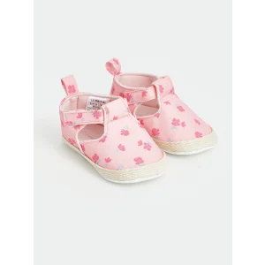 LCW STEPS Pembe Cırt Cırtlı Kız Bebek Yürüme Öncesi Ayakkabı
