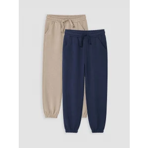 LCW Kids Bej Erkek Çocuk Jogger Eşofman Altı 2li