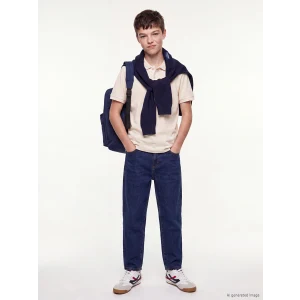 LCW Kids İndigo Baggy Fit Erkek Çocuk Jean Pantolon
