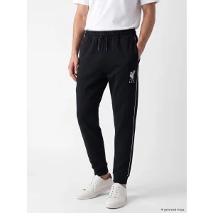XSIDE ACTIVE Siyah Slim Fit Liverpool Baskılı Erkek Jogger Eşofman Altı