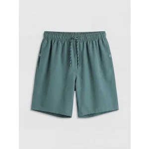LCW SWIMWEAR Petrol Diz Hizası Boy Erkek Deniz Şortu