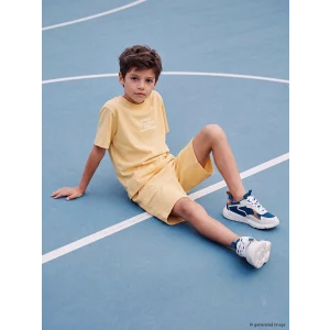 LCW Kids Sarı Baskılı Erkek Çocuk Takım