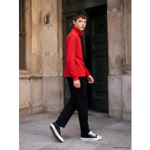 LCW Kids Siyah Regular Fit Erkek Çocuk Pantolon
