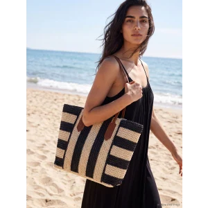 LCW ACCESSORIES Siyah Omuz Askılı Kadın Plaj Çantası