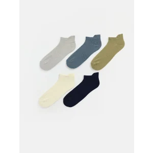 LCW ACCESSORIES Karışık Desenli Erkek Patik Çorap 5li