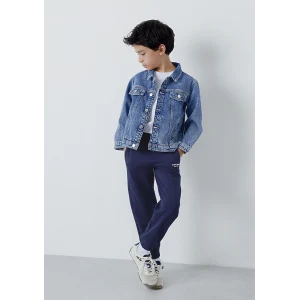 Mavi 6010042-84371 Mavi Logo Baskılı Lacivert Eşofman Altı