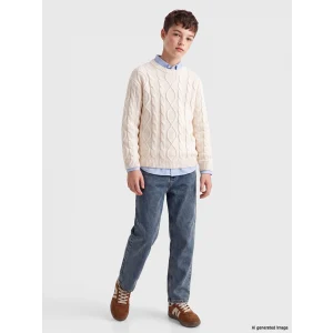 LCW Kids İndigo Wideleg Erkek Çocuk Jean Pantolon
