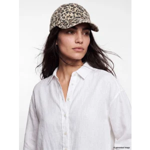 LCW ACCESSORIES Kahverengi Leopar Desenli Kadın Kep Şapka