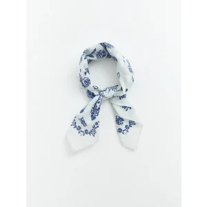 LCW ACCESSORIES Lacivert Desenli Kadın Fular